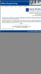 Mobile Screenshot of miltonfinancial.net