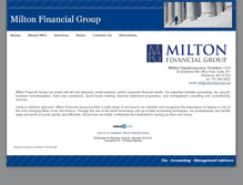 Tablet Screenshot of miltonfinancial.net